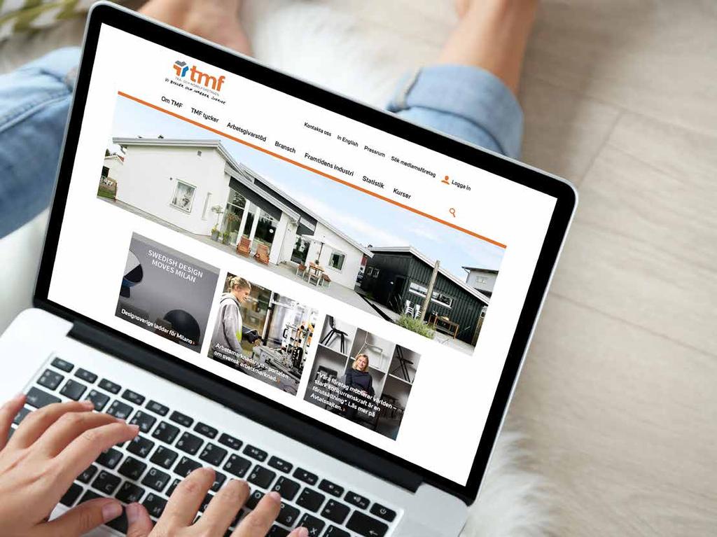 Shutterstock Kommunikation & påverkan Inom TMF har kommunikation och påverkan en central och drivande roll, och vi jobbar i flera olika kanaler. TWITTER @Traomobel LINKEDIN FACEBOOK facebook.