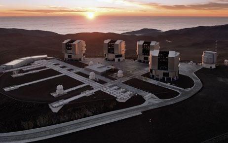 Denna vackra flygbild av Atacamaöknen i norra Chile fångar tiden på