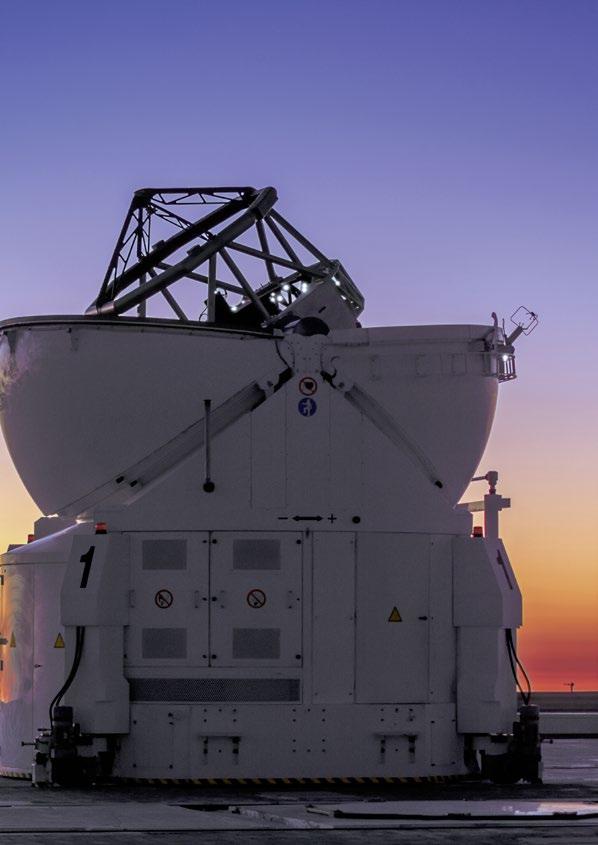 P. Horálek/ESO Solnedgång vid Paranal.