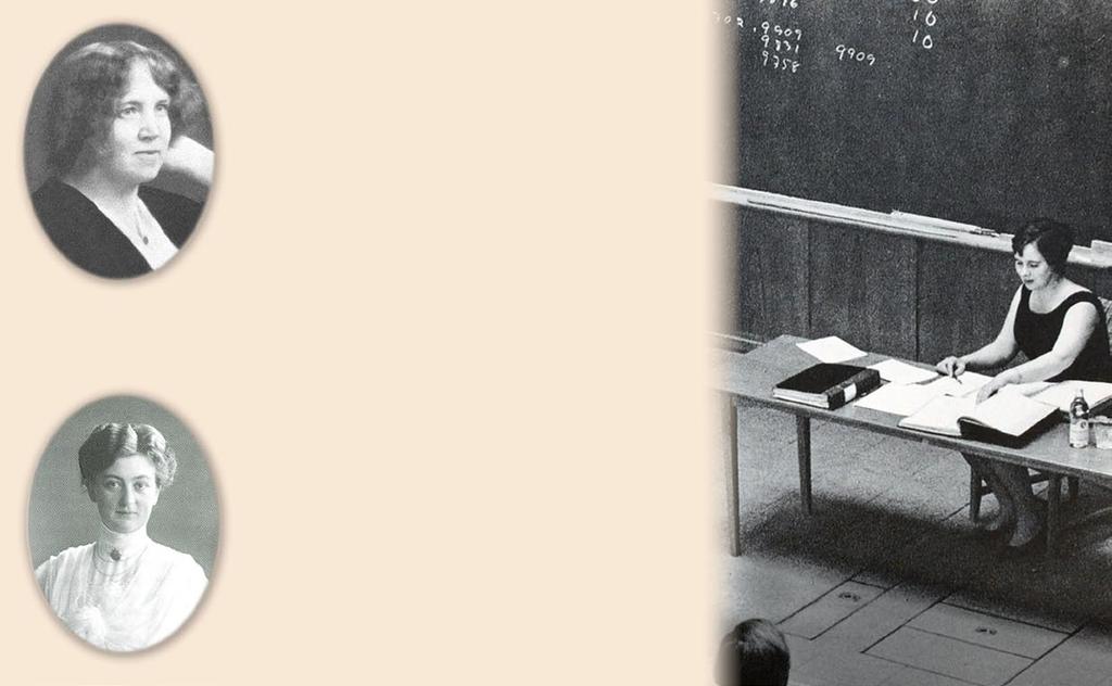 Tre kvinnliga pionjärer Anna-Clara Romanus-Alfvén (1874-1947) var en av de allra första kvinnorna som studerade på Fysicum när hon 1897 följde den propedeutiska kursen i fysik.
