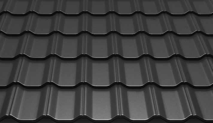 PLANNJA FLEX STÅL Bild: Plannja Flex, 01 svart Plannja Flex är en takpanna med distinkt design. Takpannans profil och steghöjd skapar skuggeffekt som ger taket liv och karaktär.