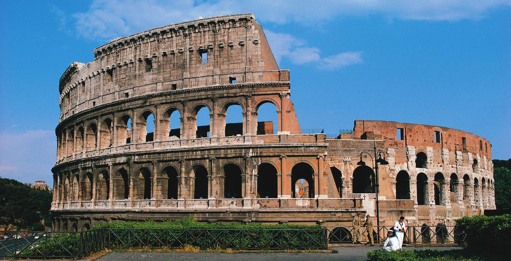 Borgen5A kap1 07-02-22 15.05 Sida 22 I det gamla Rom 85 I Colosseum hade man gladiatorspel. Där kunde 70 000 åskådare få plats. Ofta pågick spelen flera dagar.