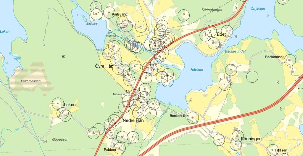finns inventeringsbehov på grund av enskilda anläggningar inom verksamhetsområde.