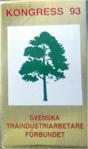 H 3.10 Svenska Träindustriarbetareförbundet kongress 1993. (S.R.