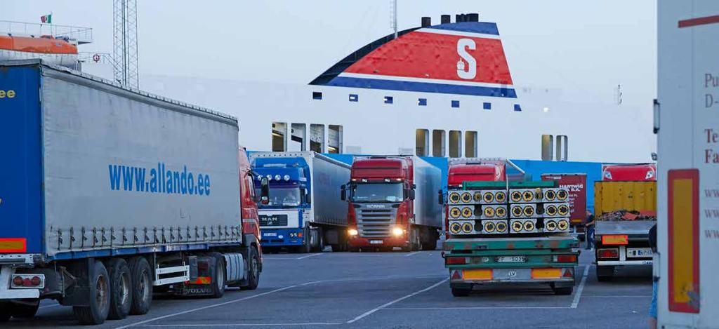 affärsområde sjöfart: godstrafik För att ha möjlighet att ta emot morgondagens fartyg bygger Stockholms Hamnar just nu en ny godshamn, Stockholm Norvik Hamn, strax norr om Nynäshamn.
