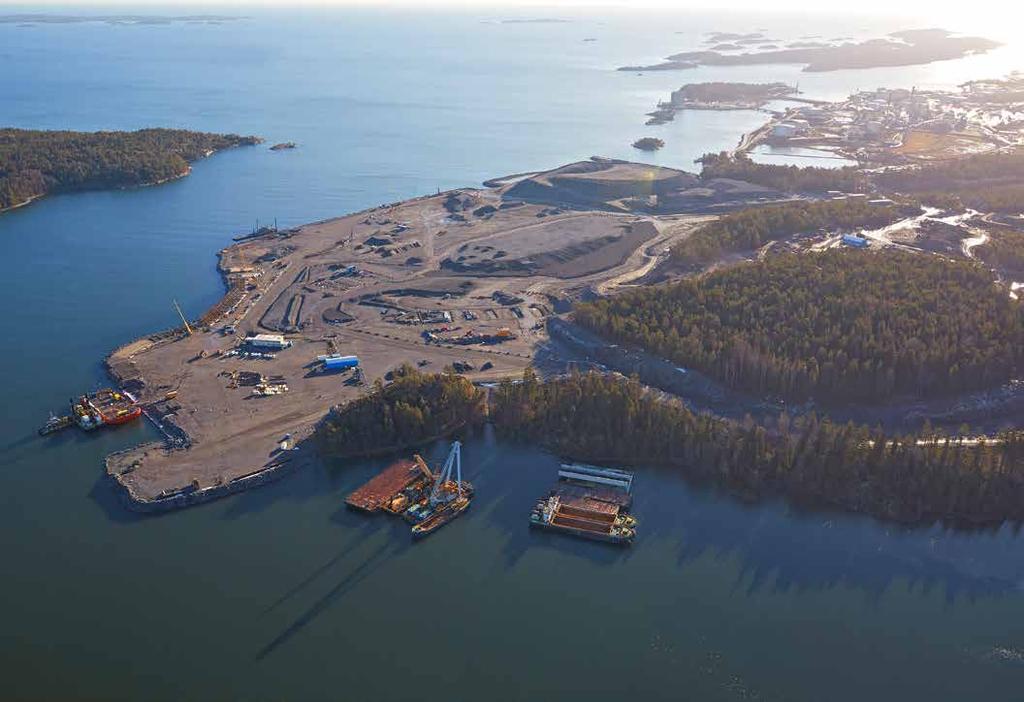 affärsområde sjöfart: godstrafik Utvecklingsprojekt Stockholm Norvik Hamn Stockholm Norvik Hamn öppnar 2020 Nu byggs Stockholm Norvik Hamn, en ny godshamn för