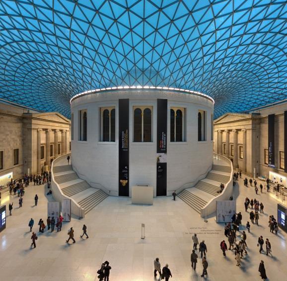 FÖRELÄSNINGSSERIE BYGGANDETS HISTORIA British Museum, Great Court, London Byggandets historia täcker ett vidare fält än arkitekturhistorien vanligen gör.