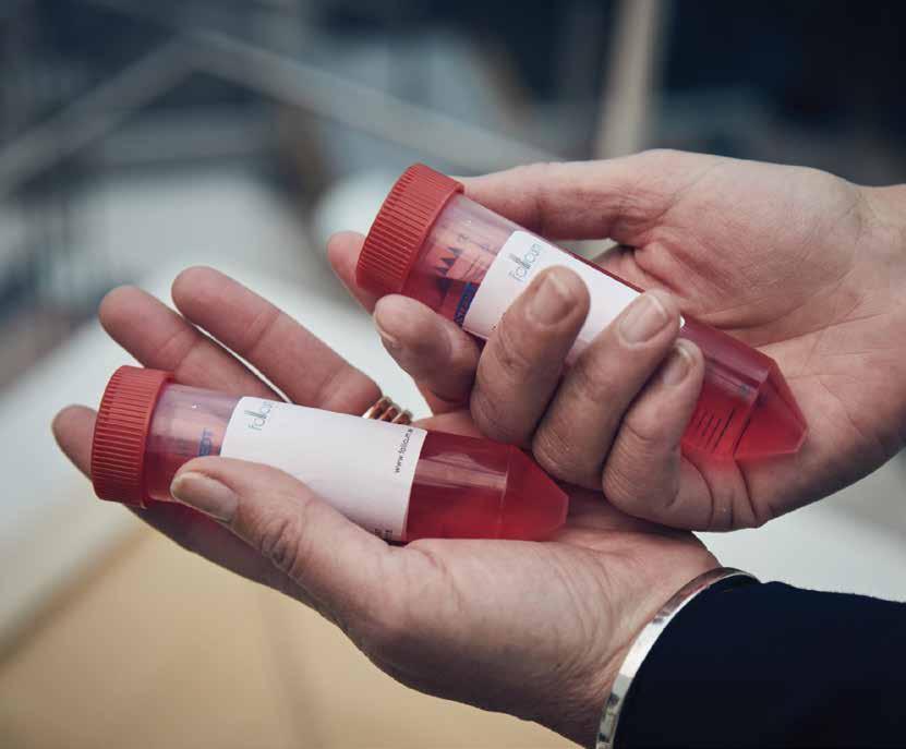 VERKSAMHETSBESKRIVNING Analysen av uppföljningsperiod som pågått tre månader efter avslutad behandling visade på fortsatt god säkerhetsprofil för FOL-005.