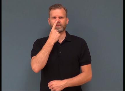 För artikulation valdes testmaterial utifrån att tecknen hade cirkelrörelse, divergentrörelse, fram och tillbaka-rörelse framför tecknarens neutrala läge, inre rörelser (t.ex.