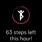 Mer information om timaktivitet, och hur du anpassar vilka timmar du vill få påminnelser finns på help.fitbit.com.
