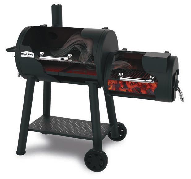 Till skillnad från de flesta keramiska grillar i Kamado-stil är Keg tillverkad med dubbla väggar i stål med högkvalitativ isolering emellan.