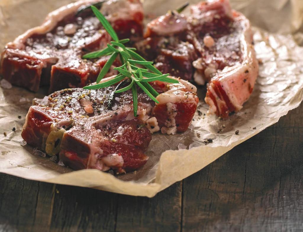 MARINADER ENKEL MARINERINGSGUIDE Ingredienser Exempel Marineringstid Lamm, biff och gris Styckade bitar, kotletter, tärnat kött 2 4 timmar Hel stek 4 6 timmar (eller över natten) Fågel Filéer,