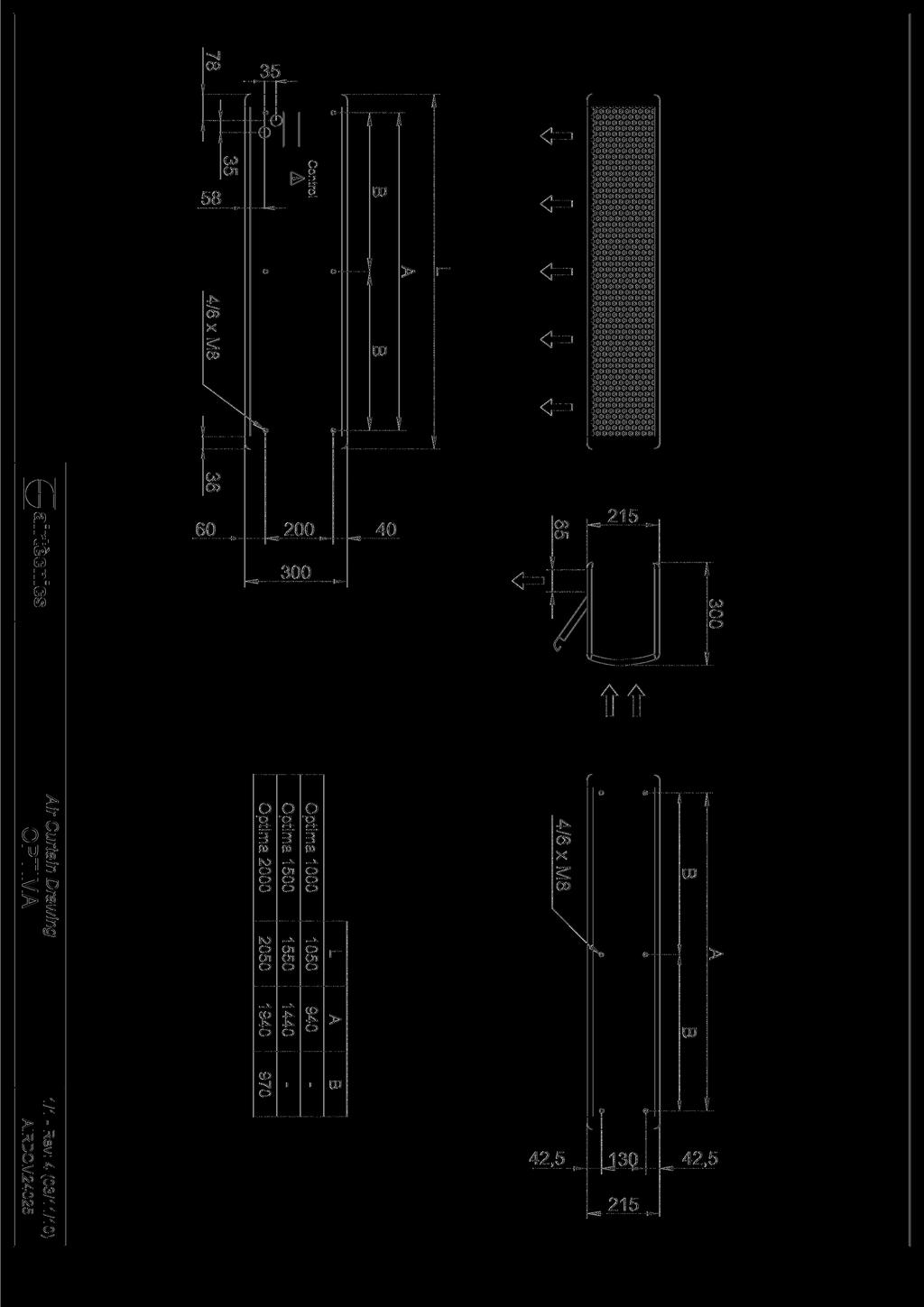 Luftridå Optima Installation, användning och underhåll - PDF Free Download