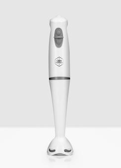 pris: 299:- Effekt: 400 W Stavmixer med avtagbar mixerstav Blandar och mixar jämt och slätt Ergonomiskt skaft med 2 hastigheter Soft-touch strömbrytare Kniv i rostfritt stål DC