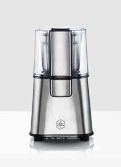 avstängning samt en manuell inställning Löstagbart kvarnverk för enkel rengöring Rek pris: 1 499:- Antal/fp 2 Effekt: 150 W Coffee Grinder Precision Kaffekvarn med inställbart malningshjul Anpassa