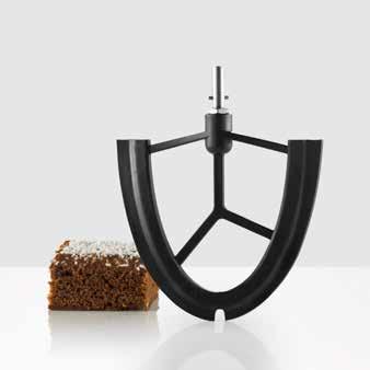 pris: 399:- Passar till modell: Hercules & Hero Kitchen Machine Accessory Hercules Soft Beater Blandartillbehör för OBH Nordica köksmaskin Den flexibla gummibeläggningen på blandartillbehöret skrapar
