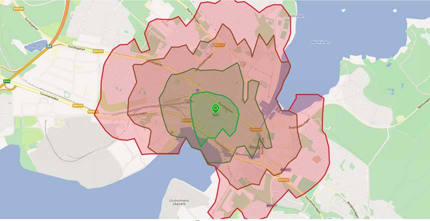 Sida 4 2. Miljö, hållbarhet och hälsa Förbättrad folkhälsa och samhällsekonomiska vinster är effekter som en ökad gång- och cykelsatsning för med sig.