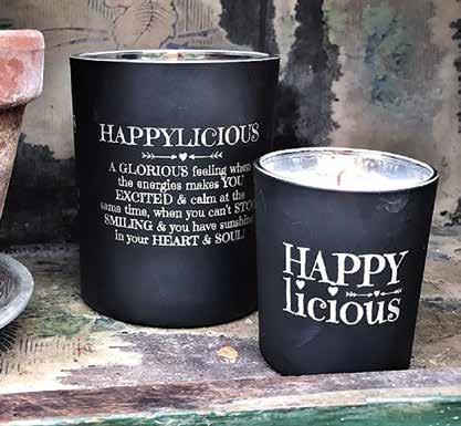 Doftljus & Lykta i ett! MAJAS DOFTLJUS / LYKTA Happylicious Art.