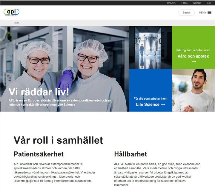Invigning av Kliniskt Prövningsmaterial & Supply I september flyttade Kliniskt Prövningsmaterial & Supply in i nya lokaler i Kungens Kurva, Stockholm.