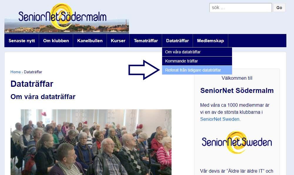 Ett referat av presentationen med bilder går att ladda ner från i morgon,