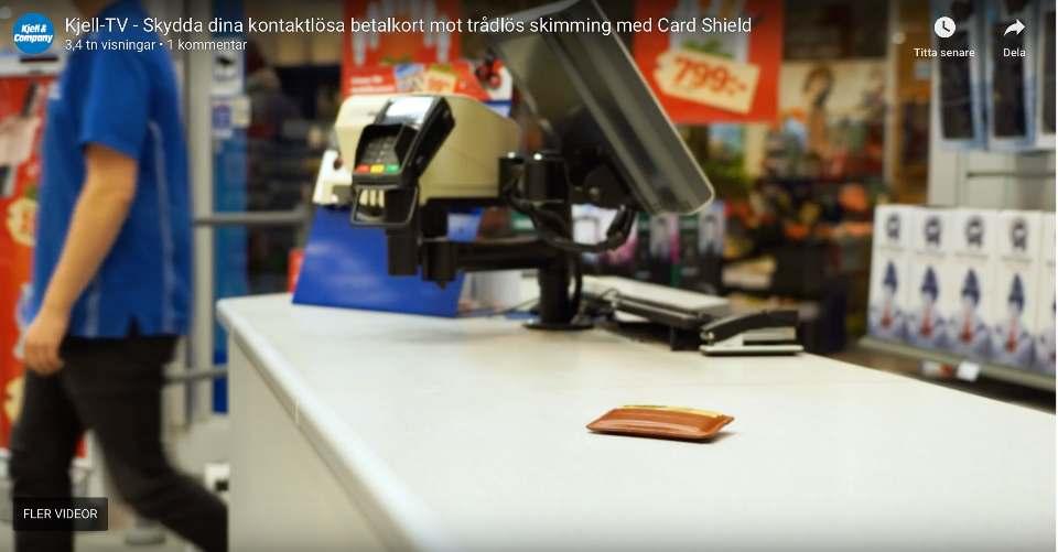 För att se Kjell:s reklamfilm om skimming,