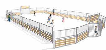 Fartdämpning Linbana Flexibel yta Kingrutor Gungor Spelplan med låg sarg Cykelparkering med tak Lekskog plank Klätterlek Hinderbana Lekhus sand Markmålning Snurrlek Hinderbana