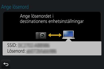 anslutning ska upprättas genom att trycka på [DISP.]-knappen på den här enheten.