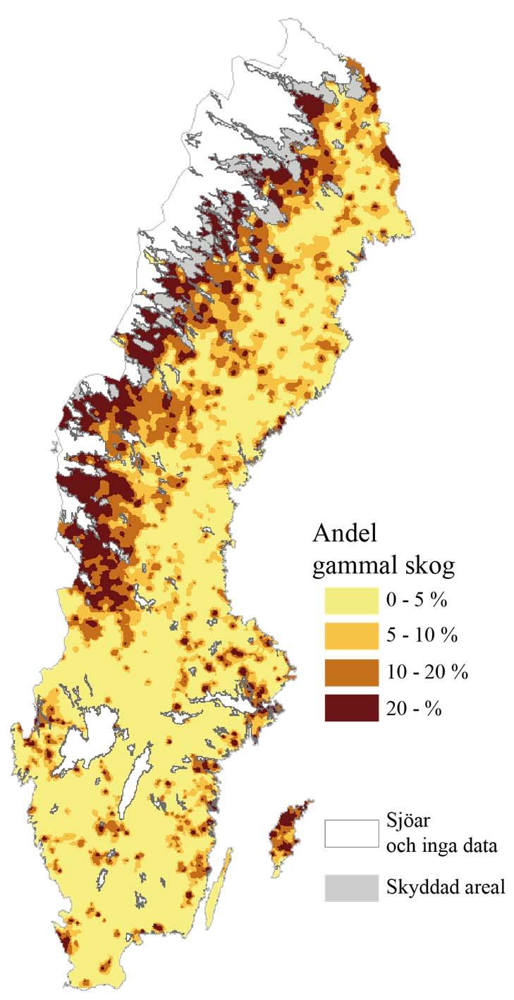 Varför nås inte miljömålet "Levande skogar" 2018:4 Figur 2.