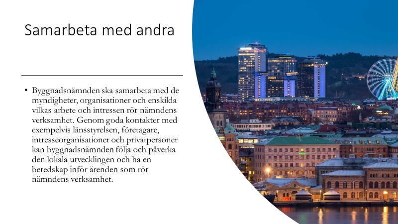 Hur ser samarbetet med andra ut i olika