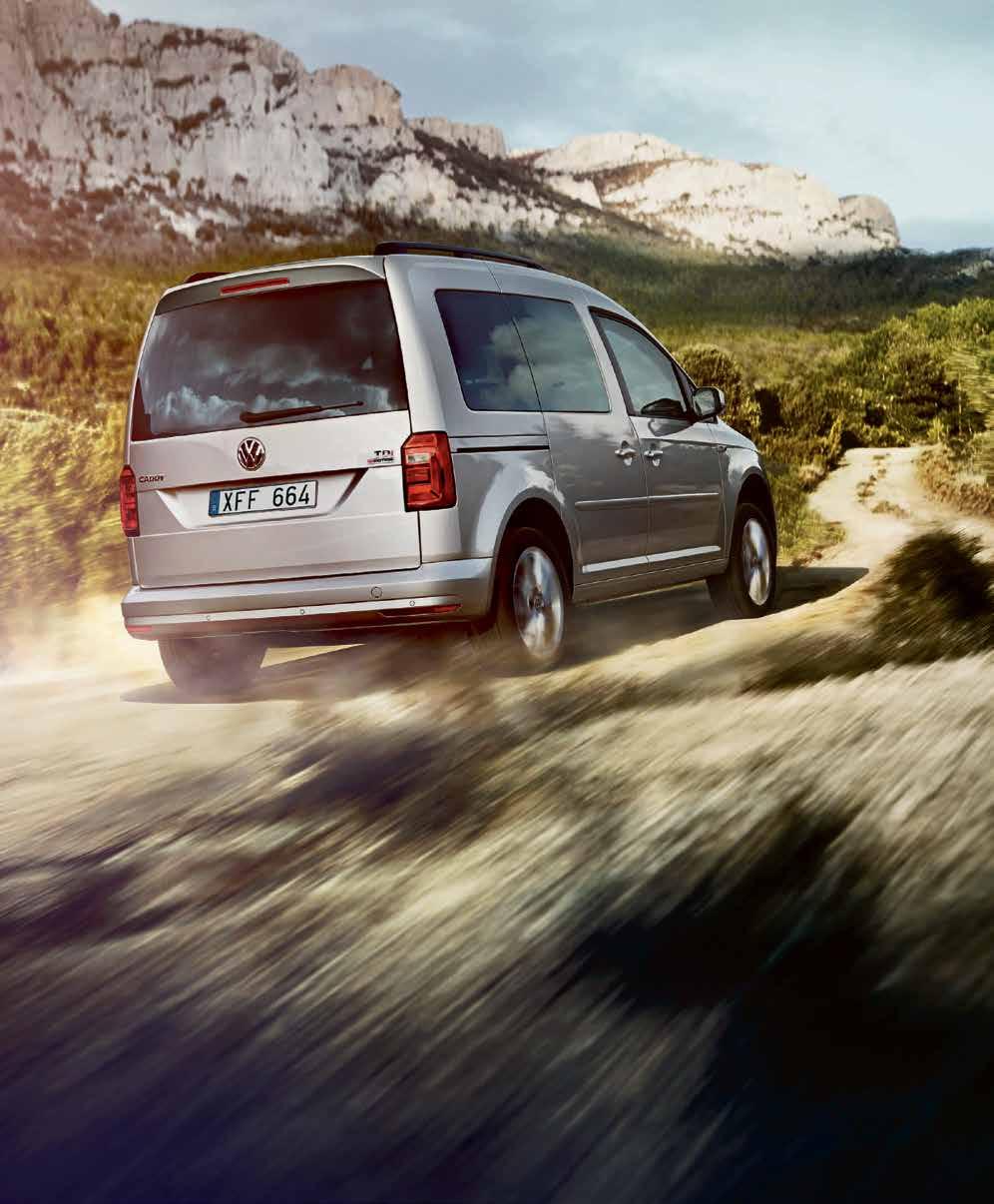 Caddy Maxi Comfortline.0 TDI Automat MOTION BlueMotion Technology -sits Farthållare inkl.