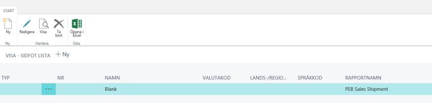 Om Fältet Komprimera bockas i kommer alla fält i matrisen att samlas utan tomma rader, rad 1 till rad 5 flyttas upp och fyller i allt tomrum som uppstår när fälten Undertryck blanka används.