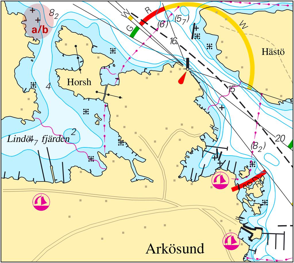 2018-01-11 4 Nr 685 Arkösund Sjöfartsverket, Norrköping. Publ. 10 januari 2018 * 12513 Sjökort: 616, 6162, 6171 Sverige. Norra Östersjön. Stockholms södra skärgård. O om Nynäshamn. Rånö. Aspön.