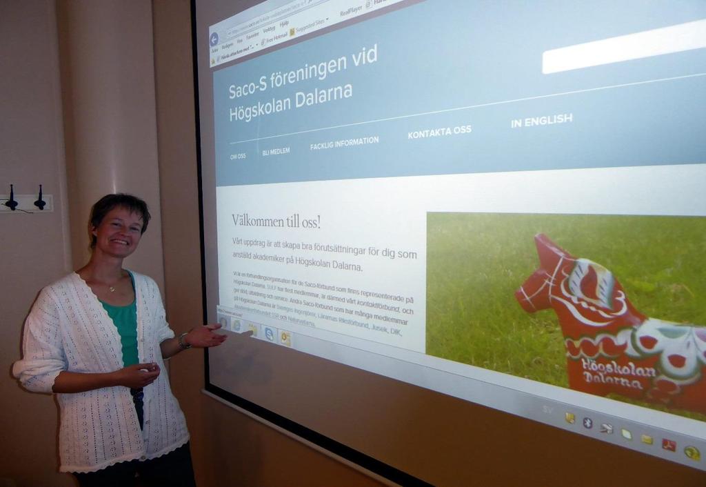Medlemmar anställda inom Akademin Industri och samhälle nås via: saco.is@du.se Medlemmar anställda inom Akademin Humaniora och medier nås via: saco.hm@du.
