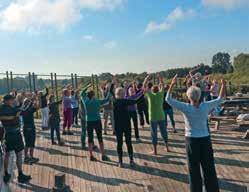 Håvningssugna barn håvar i vuxens sällskap och det finns flytväst att låna. Torsdag Qigong på takterrassen Torsdagar 21 juni 16 aug kl 8.30.