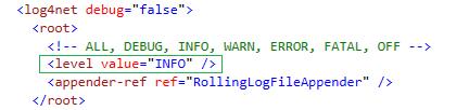 RCO Access - Driftsätta Konfigurera loggning Konfigurera loggning Loggning via R-CARD M5 User API R-CARD M5 User API sköter sin loggning med hjälp av Apache Log4net.