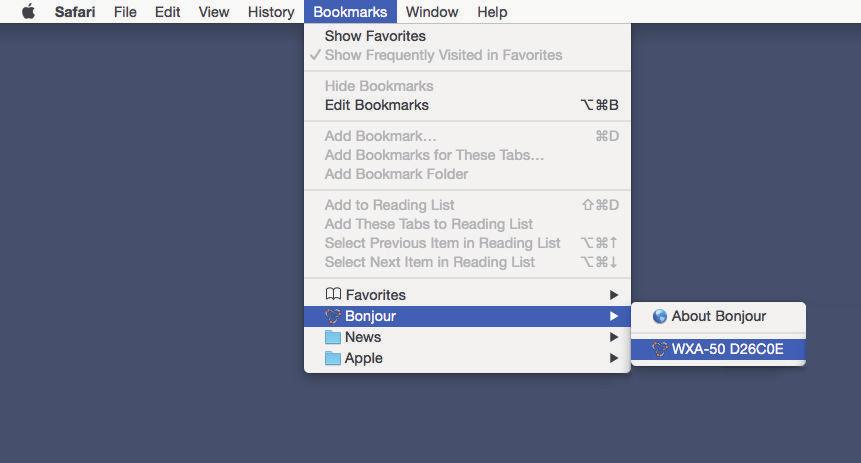Konfigurera med Mac OS 1 Starta Safari, öppna fönstret Preferences och klicka på Advanced.