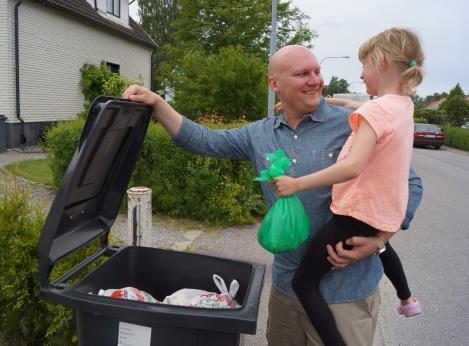 6.2 Fraktioner under kommunalt ansvar Kärlavfall exklusive matavfall Insamling av kärlavfall sker på olika sätt i kommunerna beroende på förutsättningarna.