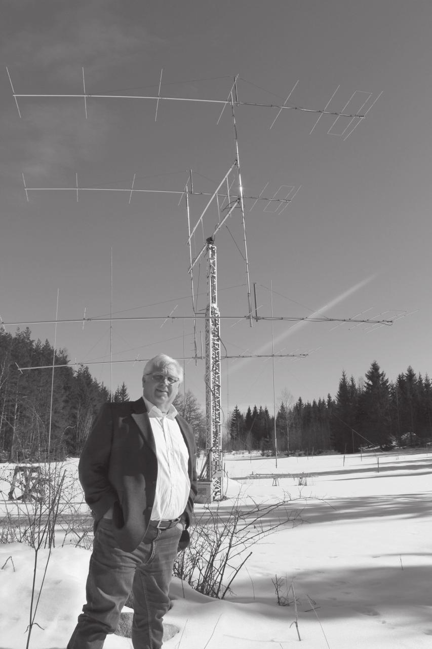 Håkan Eriksson en Rasboröst i etern Kanske har någon undrat över den stora mast- och antennpark som syns över skogen söder om Hallstaviksvägen några kilometer öster om Lejsta.