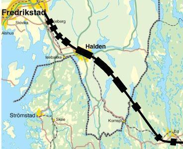 2.2.2 Dalslandsspåret Idag går tågtrafiken till Norge och Oslo från Göteborg via Dalslandsspåret.