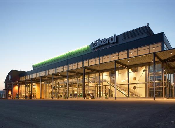 Läkerol Arena.