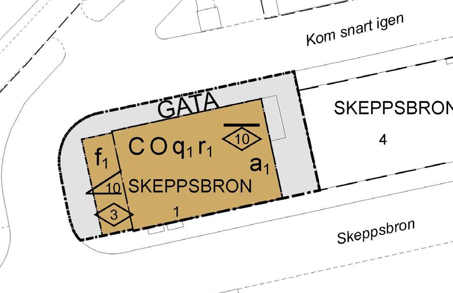 Planbeskrivning Upprättad 2017-10-18 2016-2422 26(36) Den högsta nockhöjden regleras till 10 meter över markhöjd för huvudbyggnad.