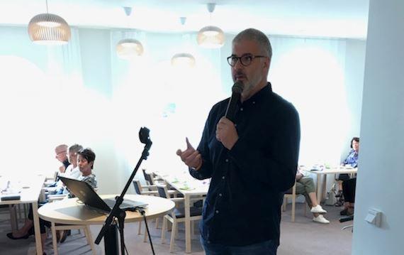 Referat från träffen den 10 september 2018 och cyklingen 12 september Måndag 10 september var första månadsträffen för hösten 2018.