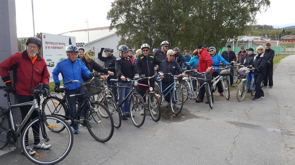 Föreningen gör verkligen skäl för namnet, Aktiva Seniorer, både med teori om hälsa, och motion ute i friska luften. 12 september genomfördes tredje etappen av "vår egen klassiker".