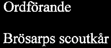 som ligger uppe vid Piraten strax utanför Brösarp. Uppvärmningen är olja, vilket styrelsen för Brösarps scoutkår länge har diskuterat för att byta ut.