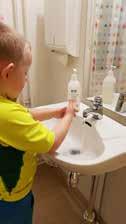 God handhygien handtvätt/handdesinfektion Före varje måltid, efter toalettbesök/blöjbyte samt efter utevistelse Snuviga barn torkas med engångsnäsduk som sedan kastas Flytande tvål och