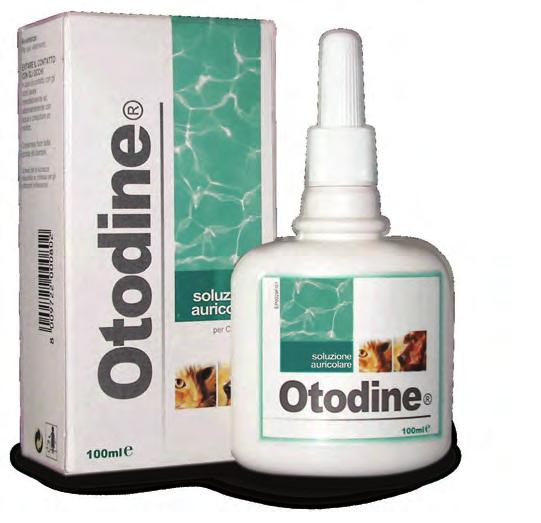 ÖRON Otodine Öronrengöring till hund och katt. Som komplement till medicinsk behandling av öroninflammation (Malassezia, bakterier).
