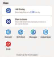 Appar och funktioner Ta emot aviseringar Du kan ta emot aviseringar från anslutna enheter på din smarttelefon. När tvätten är klar, kan du till exempel få ett meddelande på din smarttelefon.