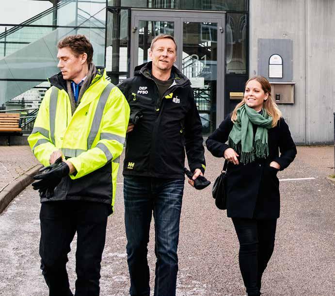 Stefan Scheja, Roger Backlund och Emma Åkerman. 8...VI ÄR BEREDDA! Kryssningstrafiken till huvudstaden har ökat och med över 280 bokade anlöp kommer även 2018 att sälla sig till listan av rekordår.