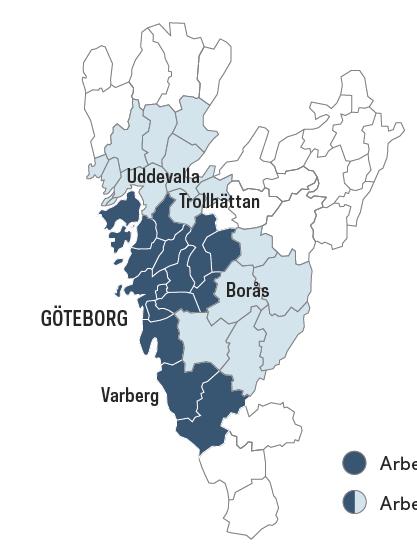 Tillväxtstrategi att växa i folkmängd och yta 120 000 nya jobb. (2016-2035) 10 000 fler invånare varje år.