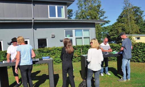 Ringsjöstrand (Skåne) 19 Vikingmedlemmar träffades på Ringsjöstrands camping för en gemensam Vikingträff med övriga Sverige.